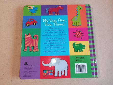 My first one, two, three, 