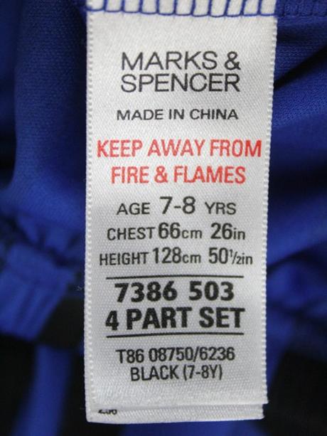 Prúžkované karnevalové nohavice veľ. 7-8 r. a, 