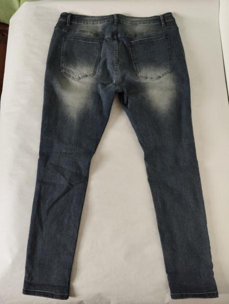 Pánske tmavomodré rifle, xl