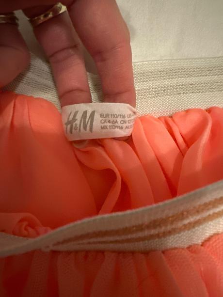 Tylová suknička, h&m,110