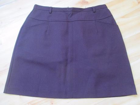 Bordová minisukňa, xl