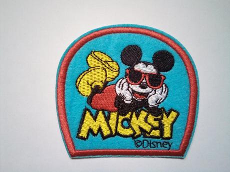 Nažehľovačka (záplata) mickey s okuliarmi (nz88), 