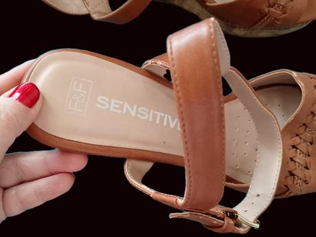 Sandalky na platforme, f&f,39