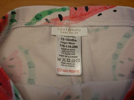 Balenie legín-len svetlé, h&m,86