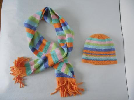 Ferebný set čiapka a šál, 