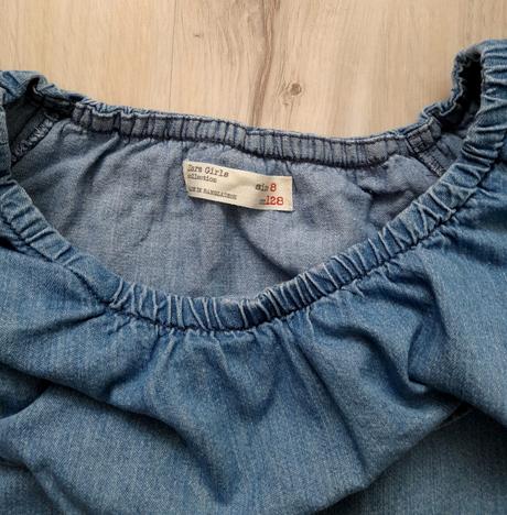 Riflová košela zara č.128, zara,128