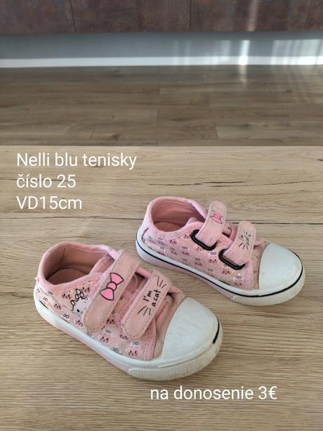 Tenisky, nelli blu,25