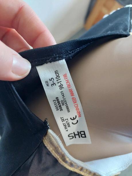 Pirát/pirátka dvojdielny kostým veľ.98-110,