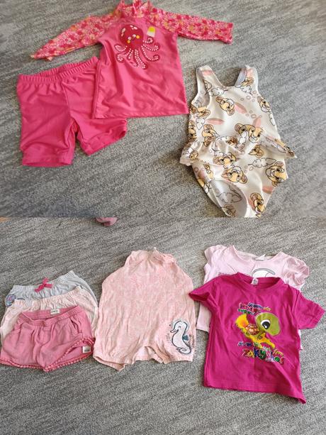 Mix oblečenia pre dievčatko 86, 86–98