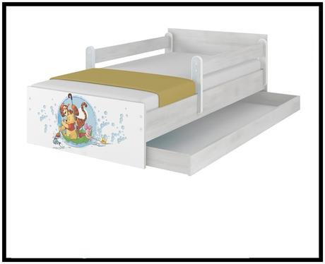 Detská posteľ disney,rôzne veľkosti,motívy, šírka (cm): 80,dĺžka (cm): 160