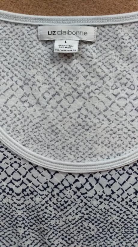 Tričko liz claiborne, l