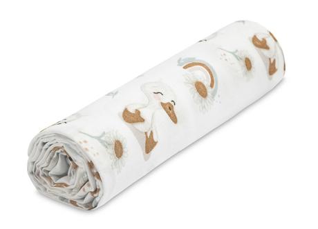 Sensillo mušelínová plienka káčatko 120x120cm,