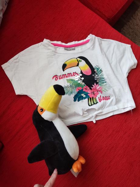 Krop top tukan, pepco,140