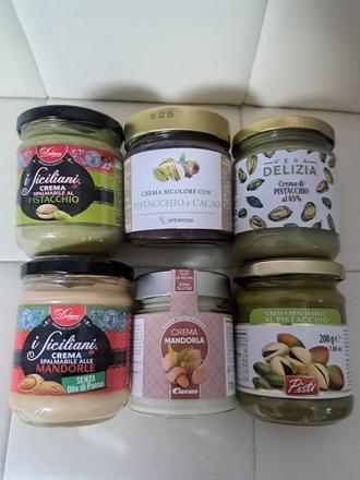 Sladke kremy/nátierky,