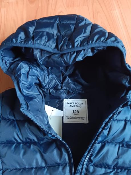 Nová prechodná bunda, vesta veľ. 122, 122