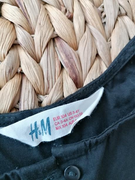 Čipkovaná tunika h&m 104, h&m,104