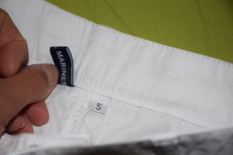 Nadherne len 1xoblecene bavlenne zn.capri nohavice, original marines,110