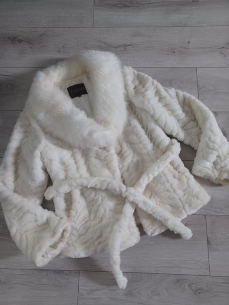 Dámska kožušinová bunda, xl