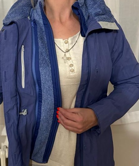 Bunda mammut 2v1 veľ. m/38-40, mammut,m