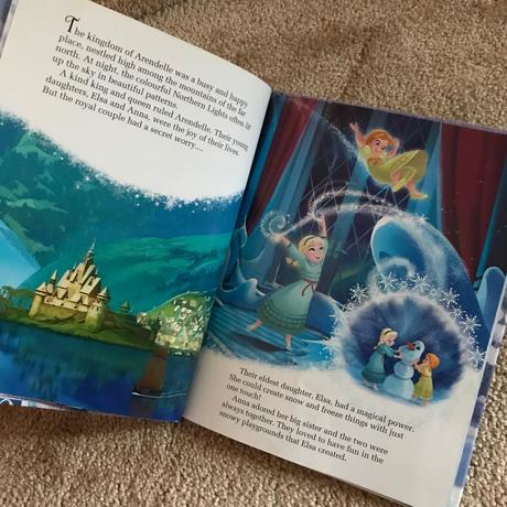 Kniha / dennik frozen v anglictine, 