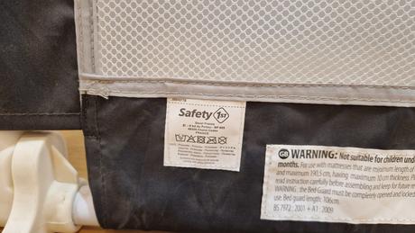 Rozkladacia zabrana na postel, šírka (cm): 40,dĺžka (cm): 100