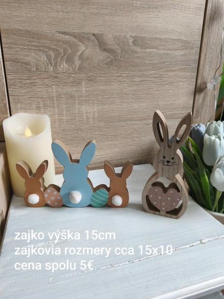 Dekorácie zajkovia spolu,