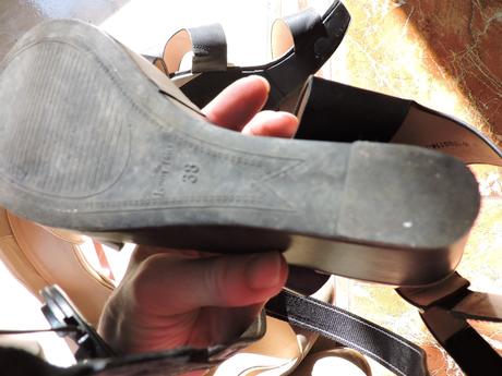 Damske platformove sandale, 38