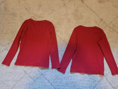 Tricka s dlhým rukávom lindex cervene, lindex,128