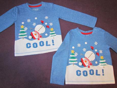 Vianočné pulovriky pre dvojičky 86, 86