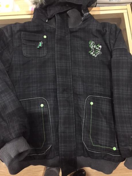 Zimná chlapčenská vetrovka 52-195, mariquita,116 / 122 / 128