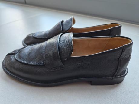 Kozene mokasiny massimo dutti, 36