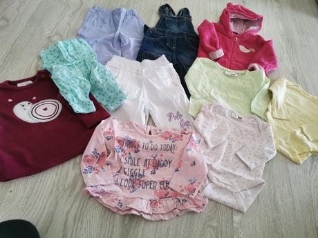 Balík oblečenia 6-9mesiacov, 68–80