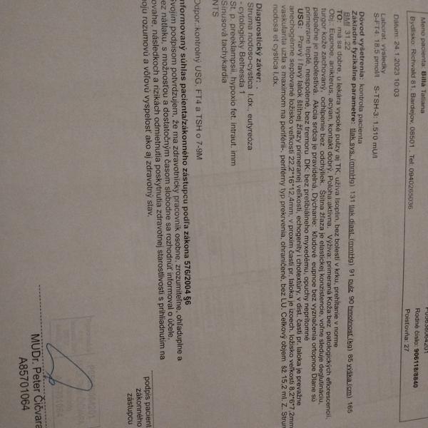 Sú moje výsledky v poriadku?