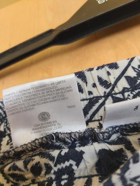 Dámska sukňa c&a modrobiela č. xl, c&a,xl