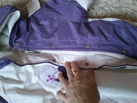 Detská veľmi teplá zimná kombinéza, 92