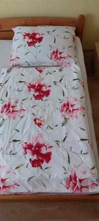 Kvetinová posteľná bielizeň,