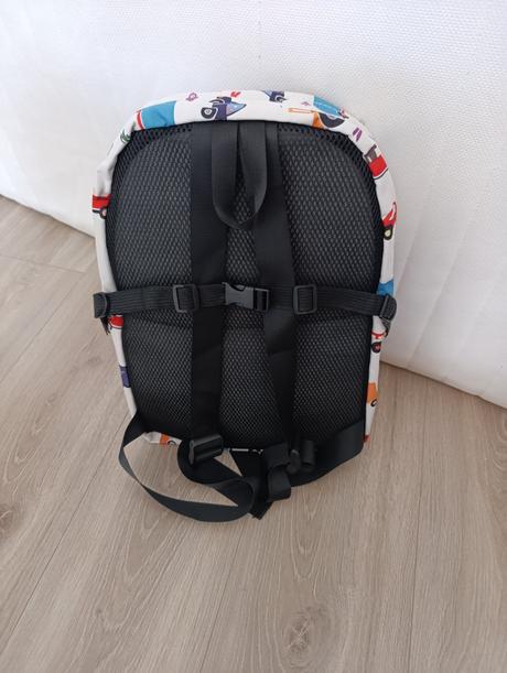 Ruksak batoh motív traktor bager s prsnym popruhom,