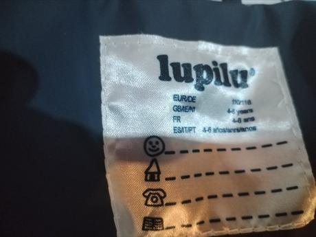 Bunda zn.lupilu vhodná do dažďa, lupilu,110