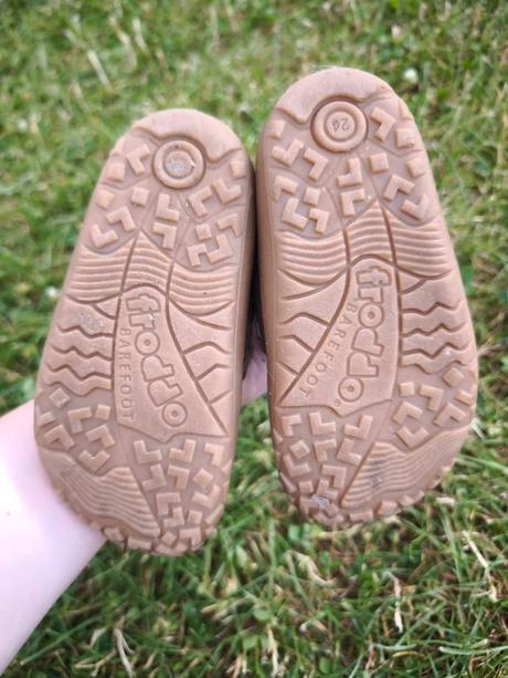 Zimné topánky froddo barefoot winter furry brown24, froddo,24