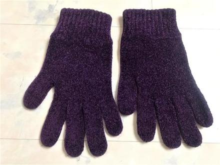 Teplé uzlíčkové rukavice, l