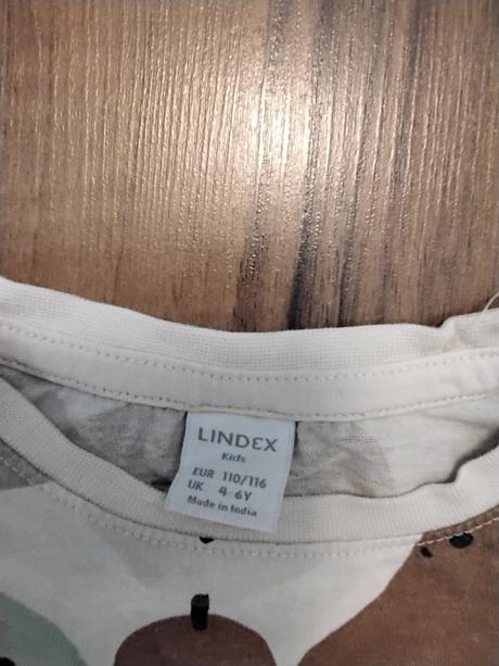 Bavlnené tričko  110/116, lindex,116