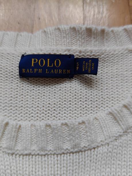 Ralph lauren bear originál damsky sveter, ralph lauren,s
