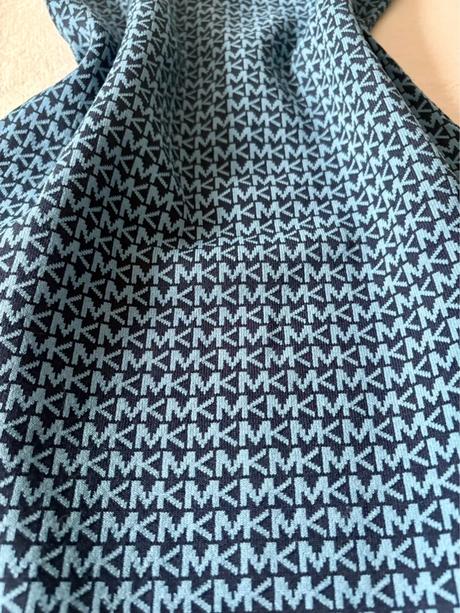 Michael kors monogram modré šaty, michael kors,s