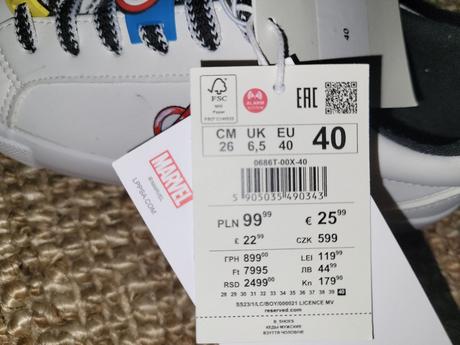 Tenisky, reserved,40