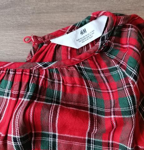 Vianočné šaty, h&m,164
