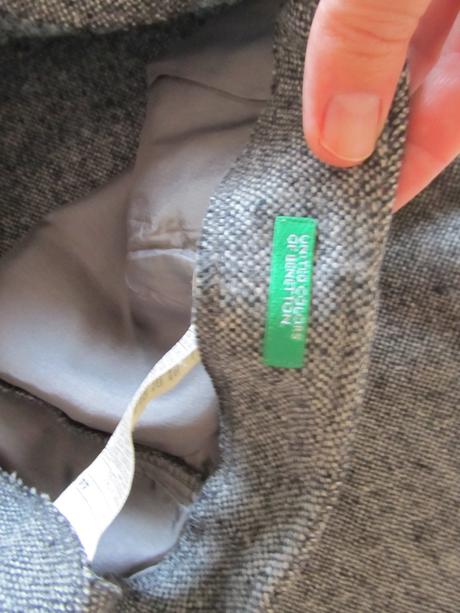 Vlnene nohavice, benetton,44