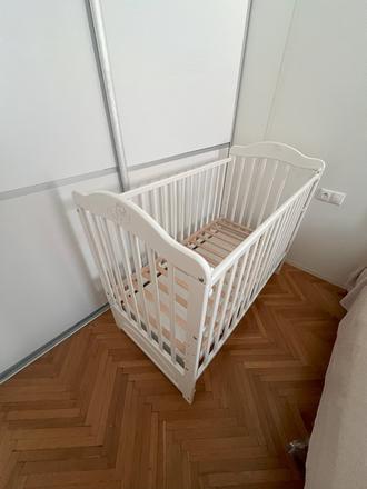 Detská postieľka, šírka (cm): 60,dĺžka (cm): 120