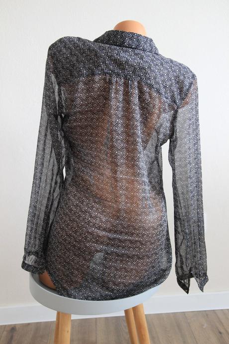 Blúzka s geometrickými vzormi, comma, m