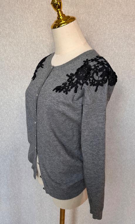 Mohito sveter s čipkovanými detailami, mohito,s