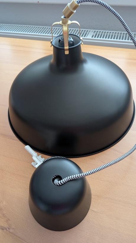 Industriálna lampa ikea, 